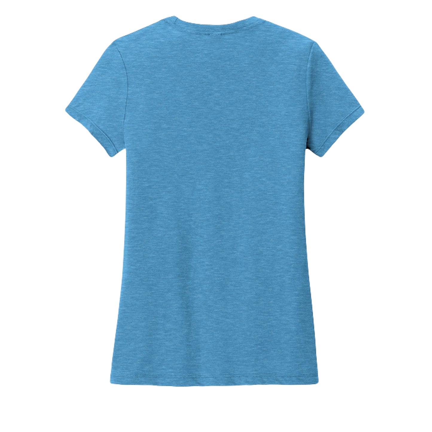 Heathered Bright Turquoise - DM108L - BACK