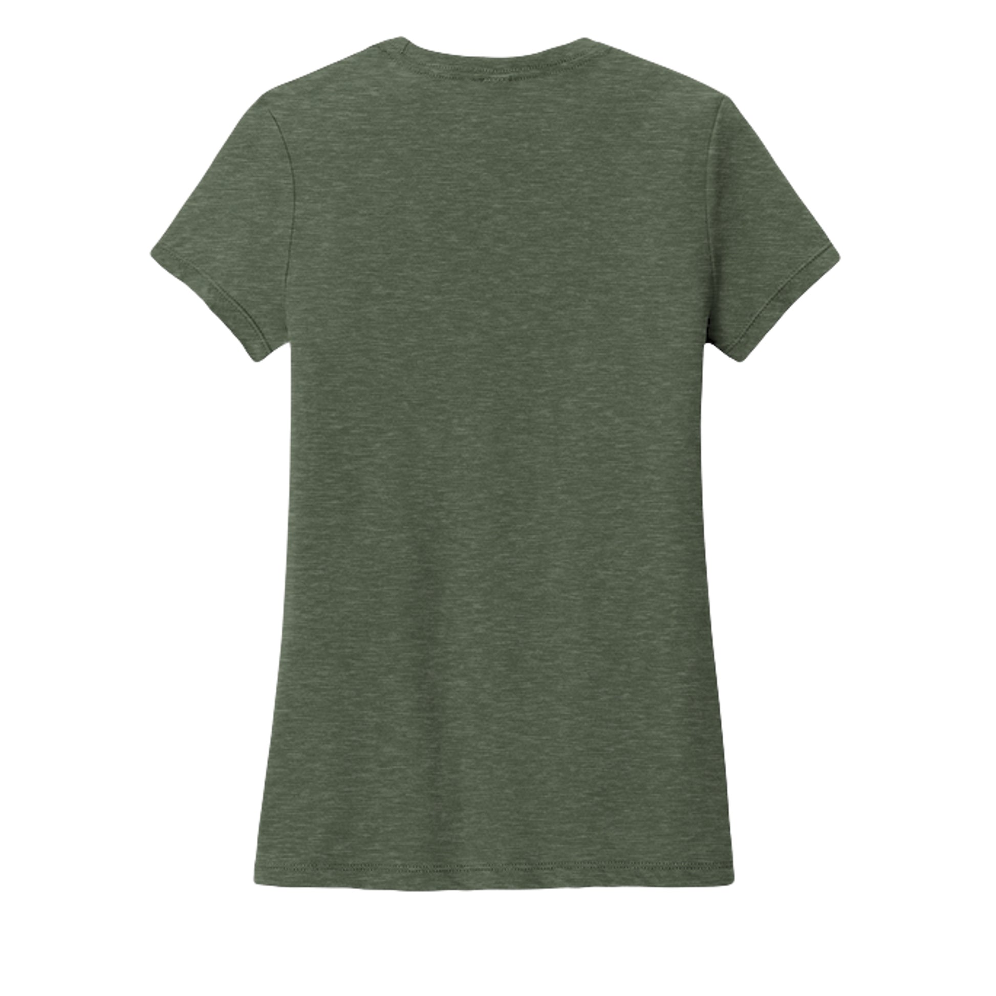 Heathered Olive - DM108L - BACK