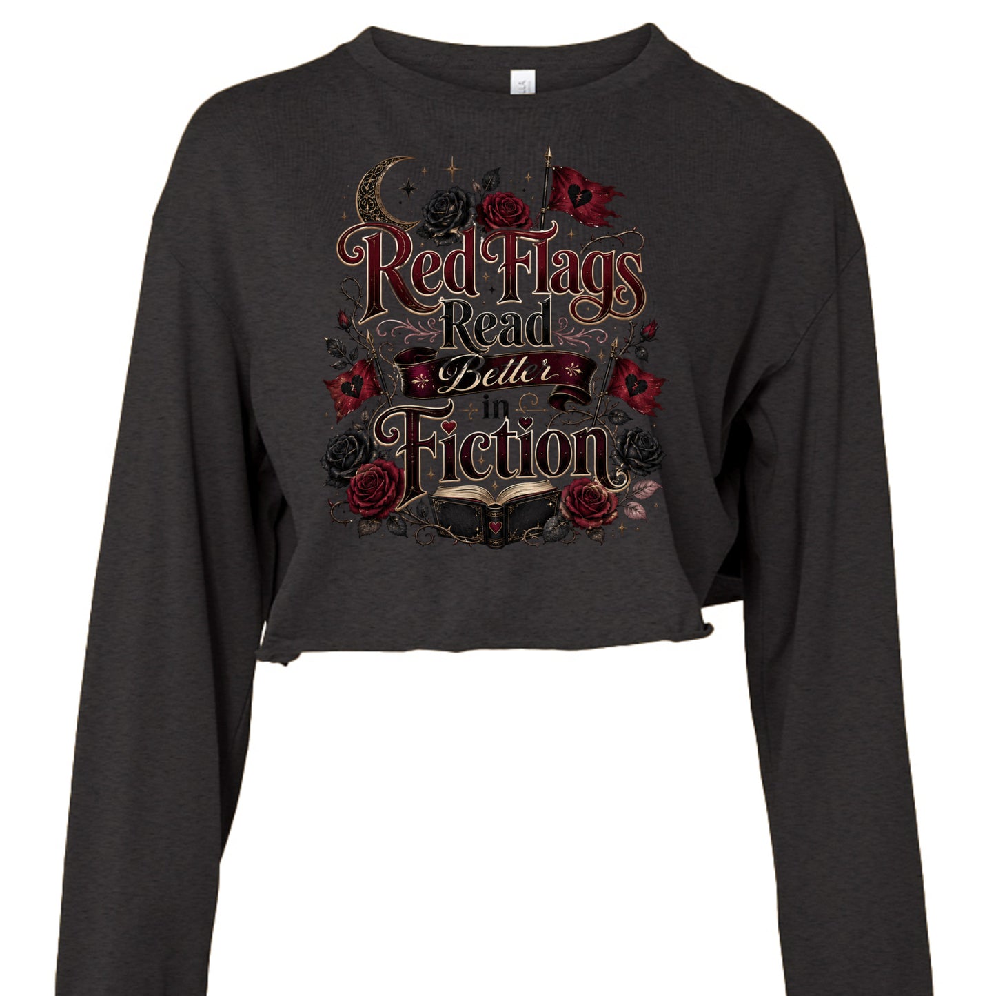 DARK GREY HEATHER - 6501B - FRONT
