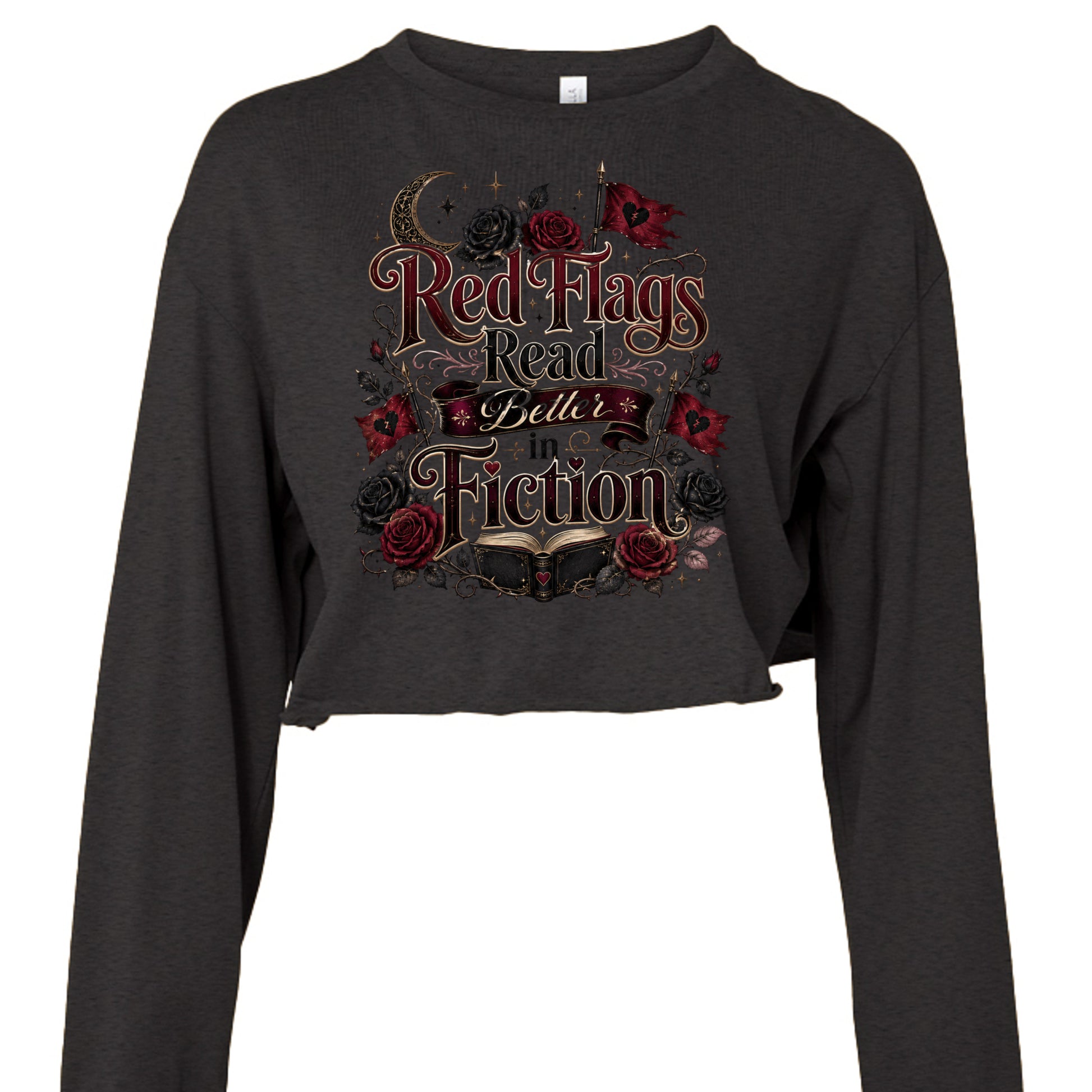 DARK GREY HEATHER - 6501B - FRONT