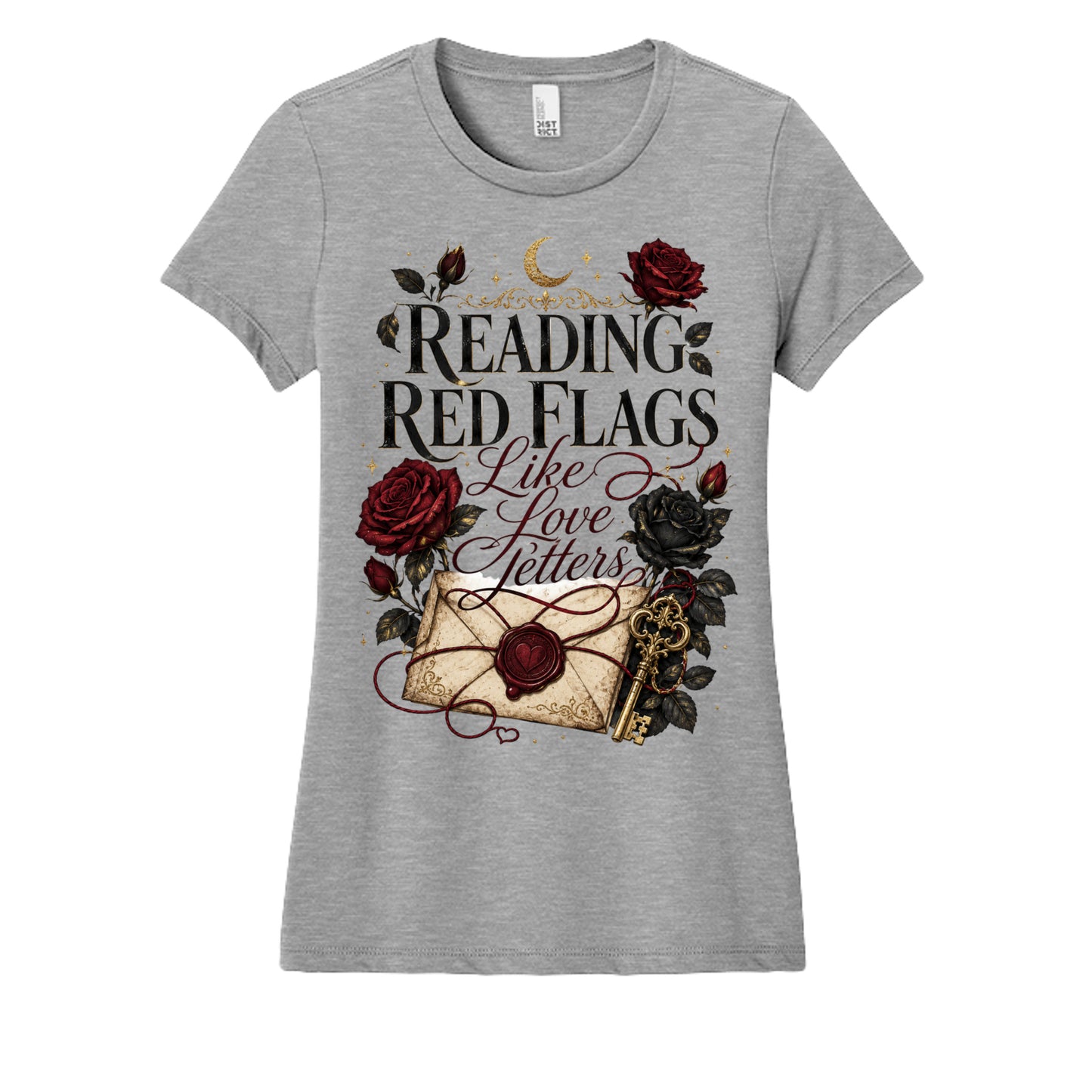 Light Heather Grey - DM108L - FRONT