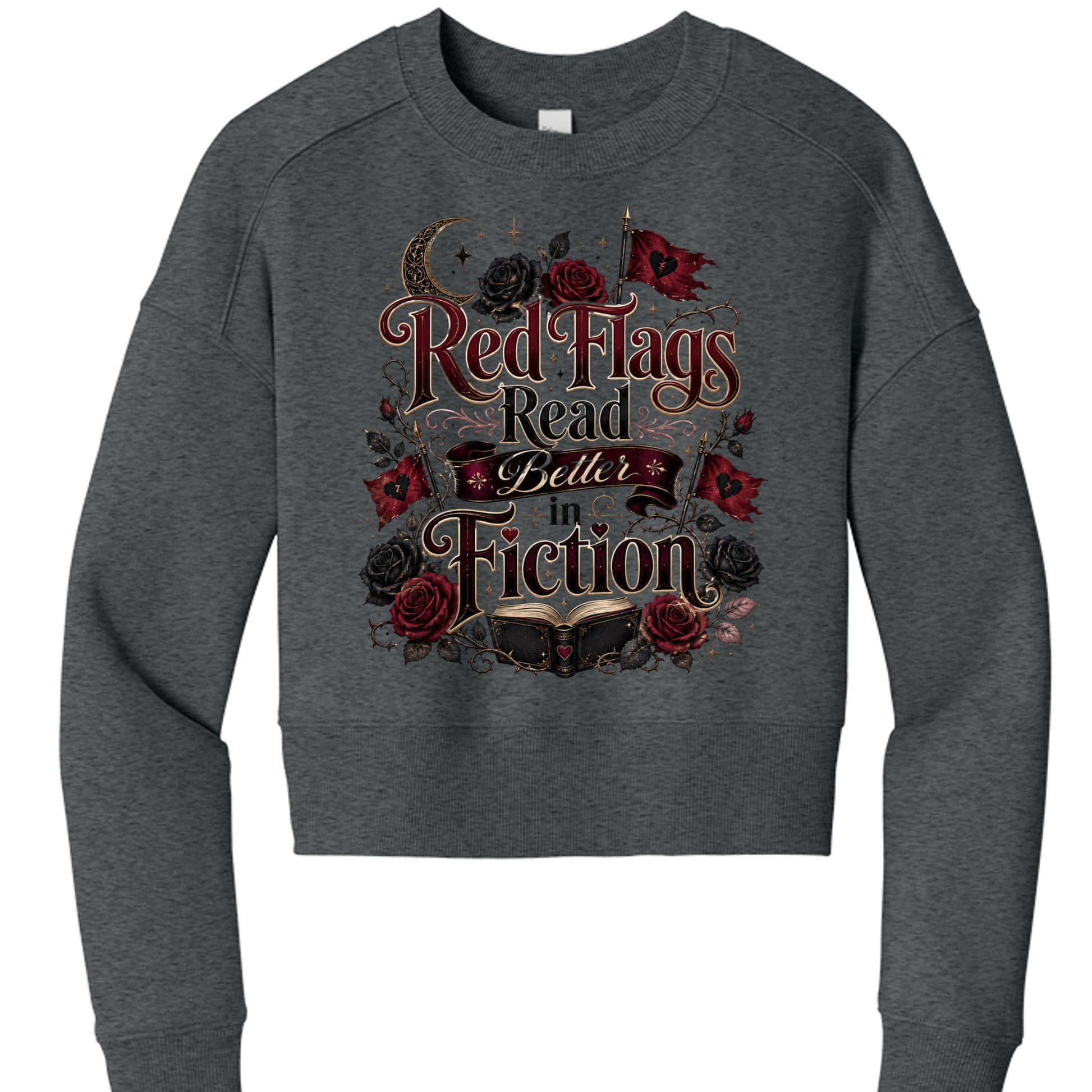 Heathered Charcoal - DT1105 - FRONT